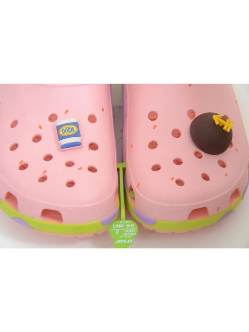 NEW SpongeBob SquarePants™ x Crocs MENS 10 WMNS 12 Patrick Star Classic Clog